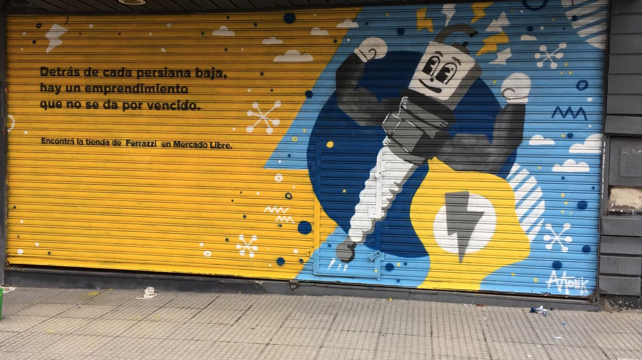 murales con pintura fotocatalítica, pintura que absorbe co2 murales urbanos persianas