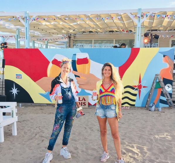 murales con pintura fotocatalítica, pintura que absorbe co2 stella artois muro sustentable