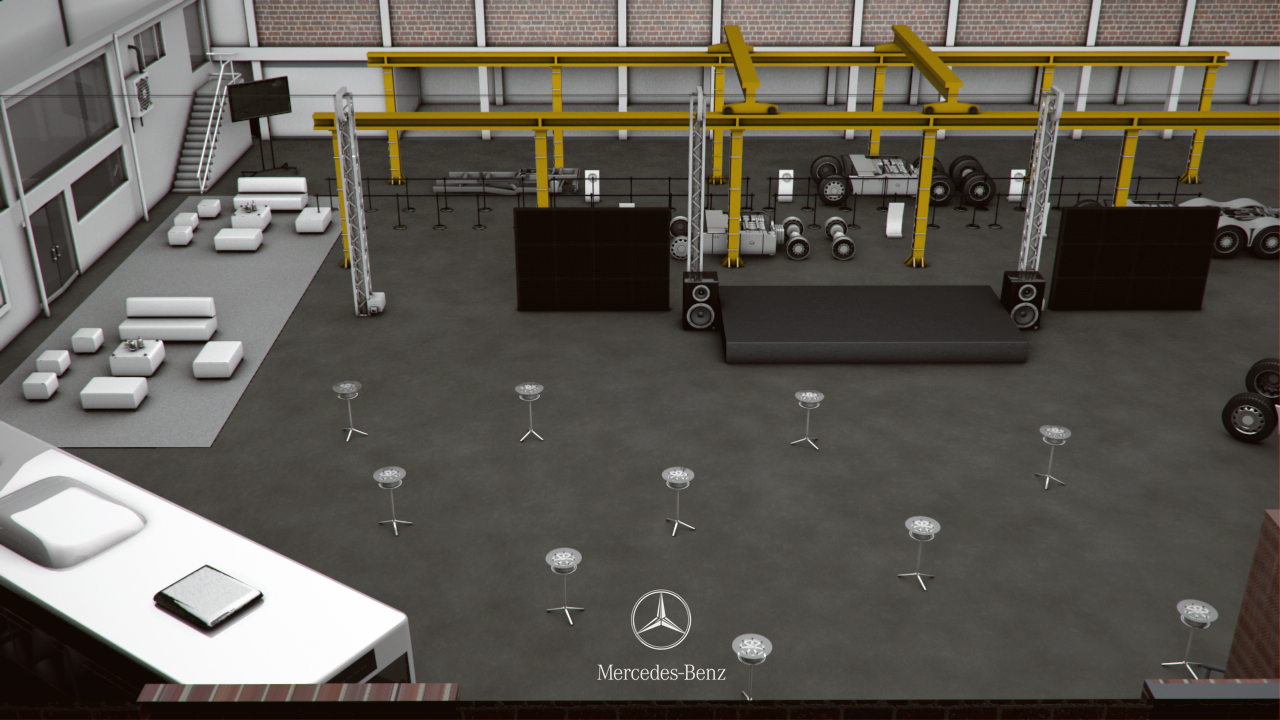 Mercedes-Benz-Lanzamiento-de-planta-Slim-Brands-eventos-BTL