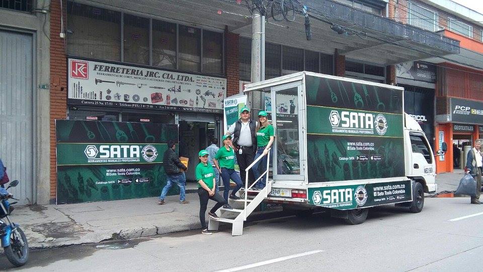 SATA ACTIVACION BTL AGENCIA BTL SLIM BRANDS