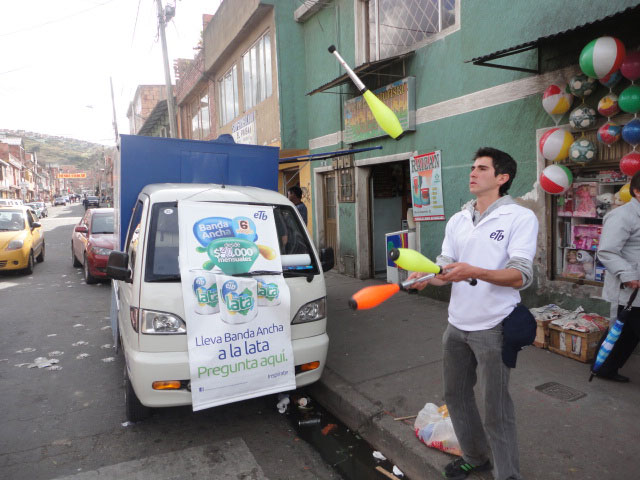 etb activacion btl agencia btl slim brands